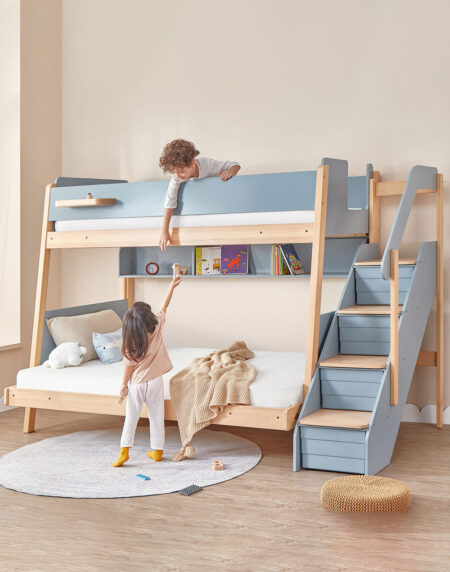 Elenira Storage Staircase Maxi Bunk Bed