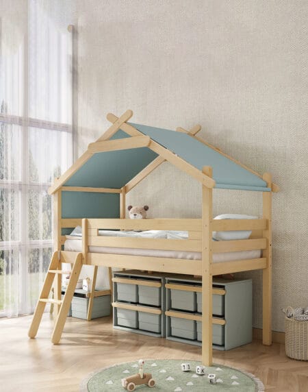 Forest Laviel Single Loft Bed 2